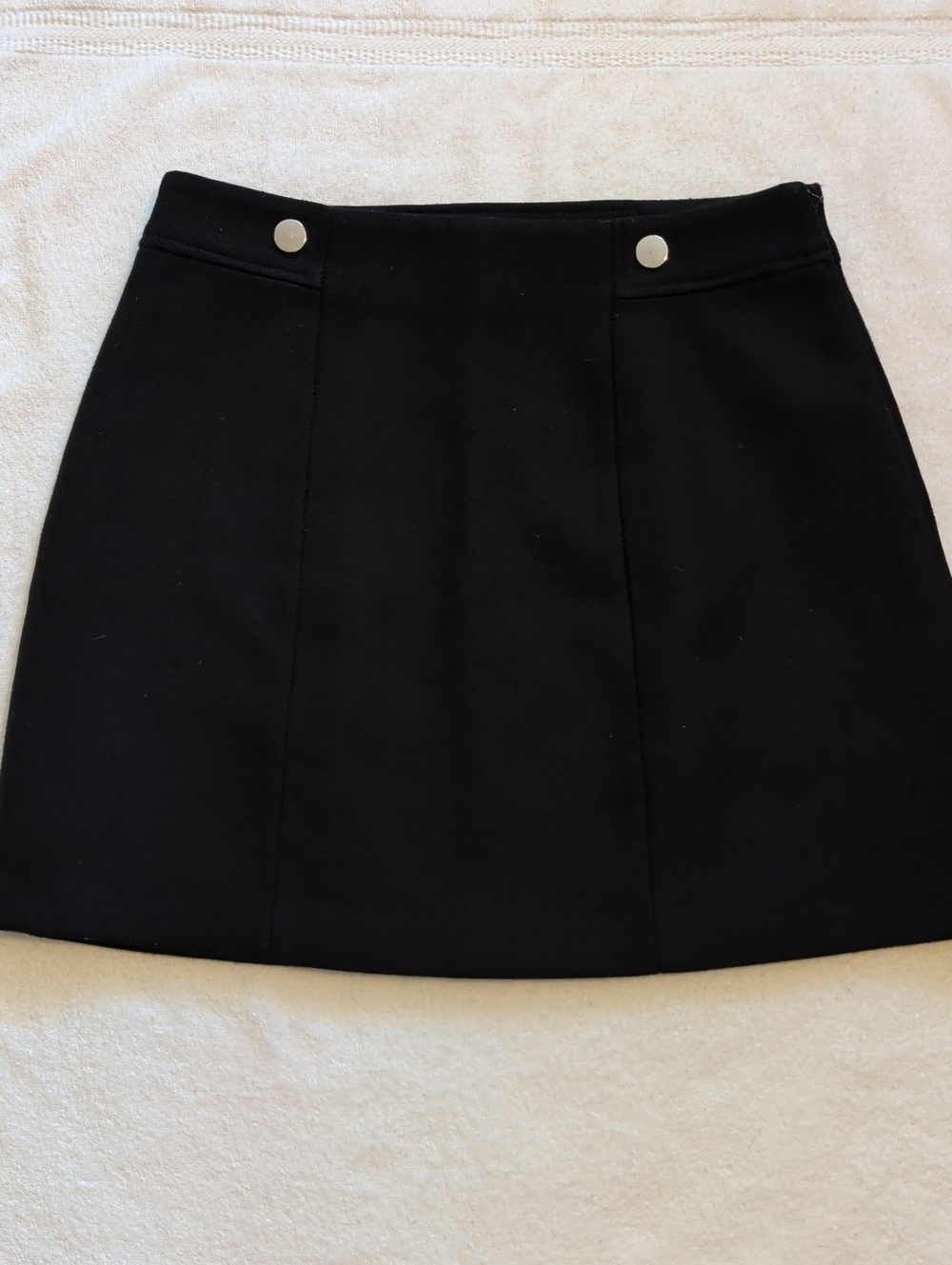 Portmans Black Tweed Mini Skirt
